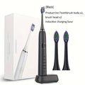 1 Smart Electric Soft-bristled Toothbrush with 2 Brush Heads, with Multiple Gear Options\u002FSmart Portable Electric Toothbrush\u002FLong-life Electric Toothbrush with Induction Charging Case\u002FPortable for Business Trips And Travels