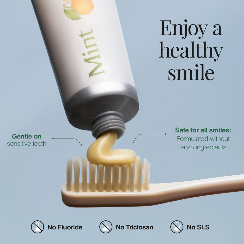 Fluoride-Free Prebiotic Toothpaste – Fresh Mint Gel for Healthy Gums & Teeth | Non-Toxic, Kid-Friendly by Revitin