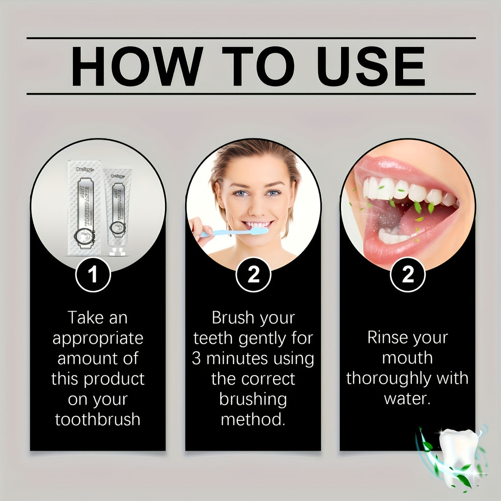 Oralhoe Minty Fresh Toothpaste | Long-Lasting Freshness, Protects Gums, Naturally Whitens Teeth, Boosts Confidence And Smiles, 24-Hour Breath Freshening, Daily Use, Easy To Carry, Ideal Gift For Oral Hygiene Essentials